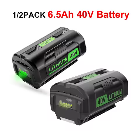 For Ryobi 6.5Ah 40V Li-ion Battery For OP4040 OP4050A OP4060 OP4015 OP4026 OP4030 Cordless Power Too