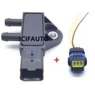 Dpf Diesel Particulate Filter Sensor+Connector for Bmw Citroen Peugeot Fiat Mini OE 9662143180, 9645