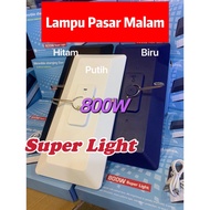 200/350/600/800W Lampu LED Light Bulb Ultra-thin Rechargeable Outdoor LED Lamp