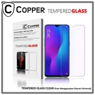Samsung A6 Plus 2018 - COPPER TEMPERED GLASS FULL CLEAR