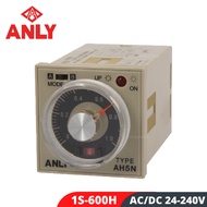 ANLY AH5N 1s-600hour WIDE VOLTAGE MULTI-RANGE ANALOGUE TIMER