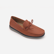 ShoeBest Black & Brown Formal Leather Shoes Top Sider for Men " Wendell " W8839