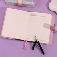 QUICKSHP JIALILI Diary Notebook Journal Notes B6 256 Pages with Lock - F-5| |