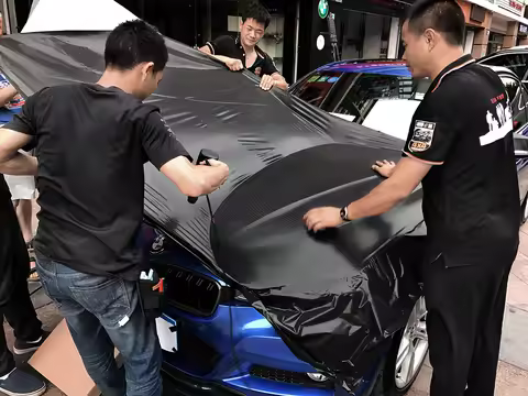 152cm*200cm 4D Carbon Fiber Vinyl Film Car Styling Wrapping Sheet Roll Film Automobiles DIY Car Hood