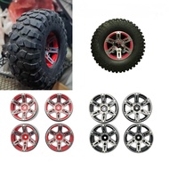 1.9-inch RC Car Metal Wheel Hub DIY Wheel Hub for SCX-10 Modification Parts