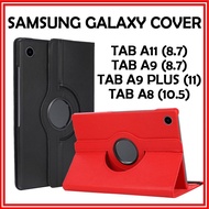 Samsung Tab A11 / A8 / A9 / A9 Plus Casing Tab A9 Plus Rotate Case Galaxy Tab A8 PerantiSiswa A11 Ca