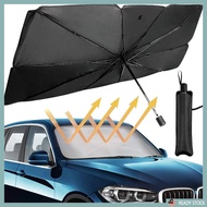 Car Sunshade Windshield Sunshade Umbrella Ultraviolet Shield Car Interior Sunscreen Umbrella Pelindung Matahari Kereta