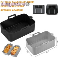 DAGMARC Air Fryer Basket, Silicone Reusable Air Fryer Baking Tray, Rectangle Silicone Air Fryer Line