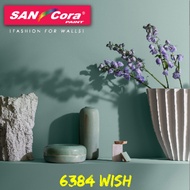 SINAR SANCORA 6384 WISH 5 LITER I EMULSION Interior Exterior Wall Matt Paint Cat Dinding Dalam Luar 
