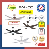Fanco Galaxy-5 DC Motor Ceiling Fan with 3 Tone LED Light &amp; Remote Control