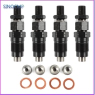 4x New Diesel Fuel Injectors Set 093400-7040 For Toyota Hilux Surf Prado 1KZ-TE 3.0 L Engine Parts F