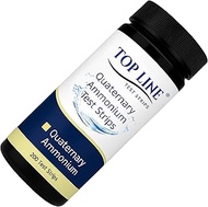 200 Strips - Quaternary Sanitizer Test Strips 0-500 ppm (QAC, Multi Quat Value Pack) - Quaternary Te