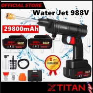 【2 Year Warranty】988V Cordless Water Jet Gun High Pressure Waterjet Gun SONCO Water Jet Car Wash Cordless Water Spray Gun Machine Waterjet Bossman Air Bateri Cuci Kereta Cleaner Waterjet Gun Watering For Home Garden Home Car Waterjet Bosch Bosch Water Jet