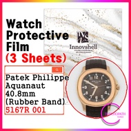 Screen Protector for Patek Philippe Aquanaut (3 sheets) / 5167R 001 (Rubber Band) / Scratch & Contam