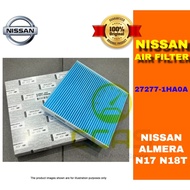 NISSAN AIR COND FILTER  27277-1HA0A   NISSAN ALMERA N17 / N18T