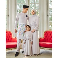 HIJABISTAHUB DRESS RAYA 2024 NEW COLLECTION RAYA NERISSA DRESS MODEN DRESS MOM & KIDS BAJU KURUNG RA