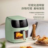 8L Visual Model Household Multifunctional All-in-One Air Fryer Smart Color Screen Touch Air Fryer