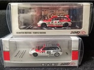 Inno64 1/64 本田出光 Civic EG6 & EF9 賽車模型