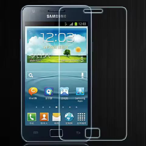 3PCS 100% Original Tempered Glass For Samsung Galaxy S2 II I9100 Protective Film Screen Protector Fo