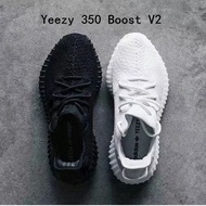 Adias Yeezy Boost 350 V2 Black white Sports Shoes