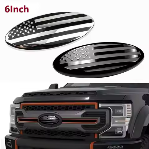 3D Limited Edition Logo Car Oval Front Grille Emblem Badge Sticker Decor For Ford F-150, F-250, F-35