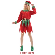 Cosplay Christmas Elf Costume - Kid & Adult Set | Ready Stock