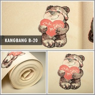Wallpaper Dinding bahan Vinyl Premium Kode B13- B30 Parkson Wallpaper