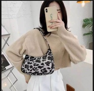 SHEINA LEOPARD-TAS SIMPEL POLOS