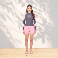 Paul Frank เสื้อว่ายน้ำแขนยาว ผู้หญิง WOMENS CLASSIC JULIUS COLORBLOCK RASHGUARD