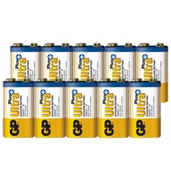 [特價]【超霸GP】9V電池ULTRA PLUS超特強鹼性電池10粒盒裝