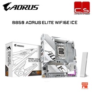 Gigabyte B850M AORUS ELITE WIFI6E ICE AM5 M-ATX Gaming Mothrboard+ AMD 7000 + 8000+ 9000 Series Proc