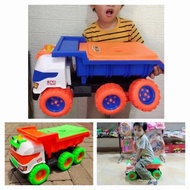 Mainan Truck Pasir Duduk Besar Anak Mainan Dump Truk Jumbo Tunggang