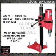 hemat wipro mesin bor beton diamond core drill size 255 mm 10 inch wp