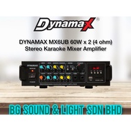 DYNAMAX MX6UB Profesionnal Stereo Karaoke Mixer Amplifier