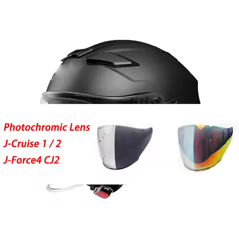 Helmet Photochromic Visor For Shoei J-Cruise 1 JCruise 2 J-Force 4 CJ2 Lens