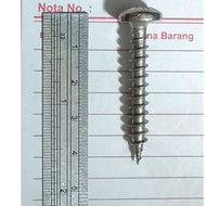 Screw / BOLT CODE 12X Round Head Stainless 304. ( PH 12x1 1/2 ), ( PH 12x1 1/4 ), ( PH 12x1), ( PH 1