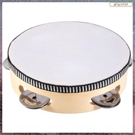 [L E U R] 6 Inches Early Education Teaching Aids Hand Tambourine Children Percussion Tambourine Danc