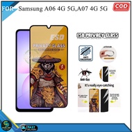 Tempered Glass Full Esd Spy Premium Samsung A06 A07 A12 A13 4G 5G
