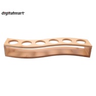 Shot Glass Holder Set-1Oz/30Ml Shot Glass Set Bamboo Shot Glass Holder, 6Pcs Shot Glass Set, Perfect