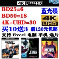 4K UHD 藍光碟 藍光光碟機 4K藍光碟片 藍光播放器 HDR 杜比視覺