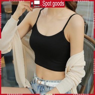 XI Women's Spaghetti Strap Scoop Neck Slim Fit Camisole - Solid Color