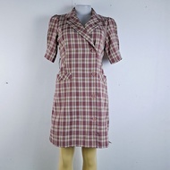 1J490 Suit Dress Mini Work Second Hand Details As Shown In The Picture.