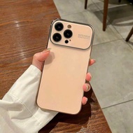 Ốp Lưng kính logo táo dành cho ip14 pro / ip14 pro max