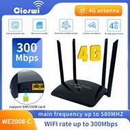 ZBT  4g router with sim card slot Unlimited Hotspot 4G LTE Modem Router WIFI 300 MBPS SPEED