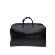 Gucci Boston bag small duffle bag_jumbo GG -- BLK Direct from Japan Secondhand
