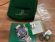 勞力士 ROLEX DEEPSEA 126660 藍面 2019年5月迪生鐘錶購買