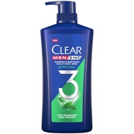 Clear Men 3in1 Body Wash & Shampoo Active Cool 618ml