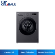[SABAH ONLY] LG 9KG FB1209S6M FRONT LOAD WASHER WITH INVERTER DIRECT DRIVE™ (BLACK)