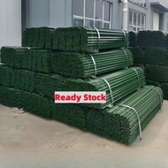 Tiang Besi  Pagar 1.5m-2.5m Tiang Pagar  Pagar Cyclone Column Fence Poles Dawai Pagar Tiang