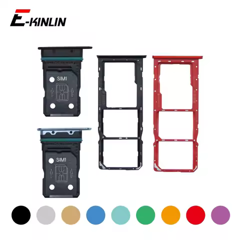 Sim Card Tray Socket Slot Reader Adapter For OPPO A74 A77s A78 A79 A83 5G 4G Micro SD Connector Cont